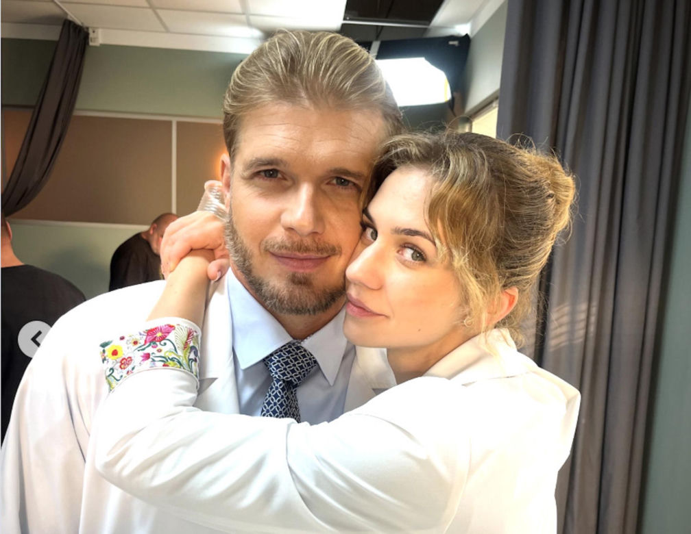 Na dobre i na złe. Maks Beger (Tomasz Ciachorowski), Gloria (Aleksandra Grabowska)