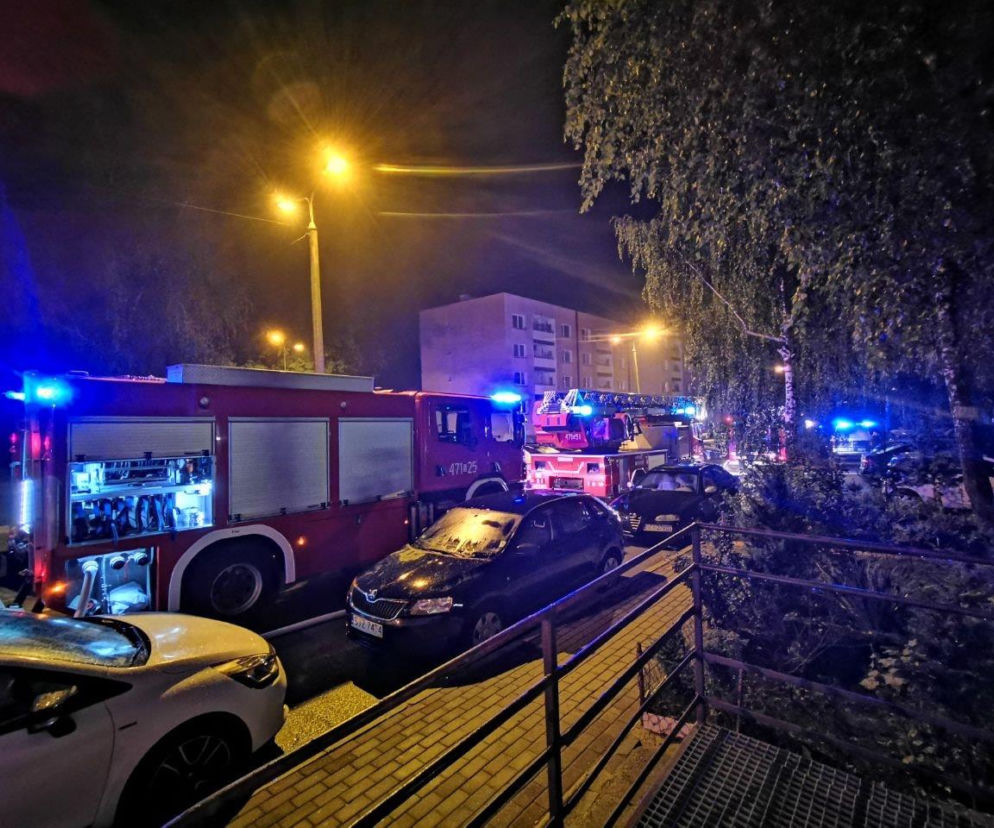 pożar_Jastrzębie-Zdrój