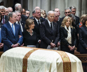 Bush, Biden i Harris wzięli udział w pogrzebie b. wiceprezydenta Dicka Cheneya