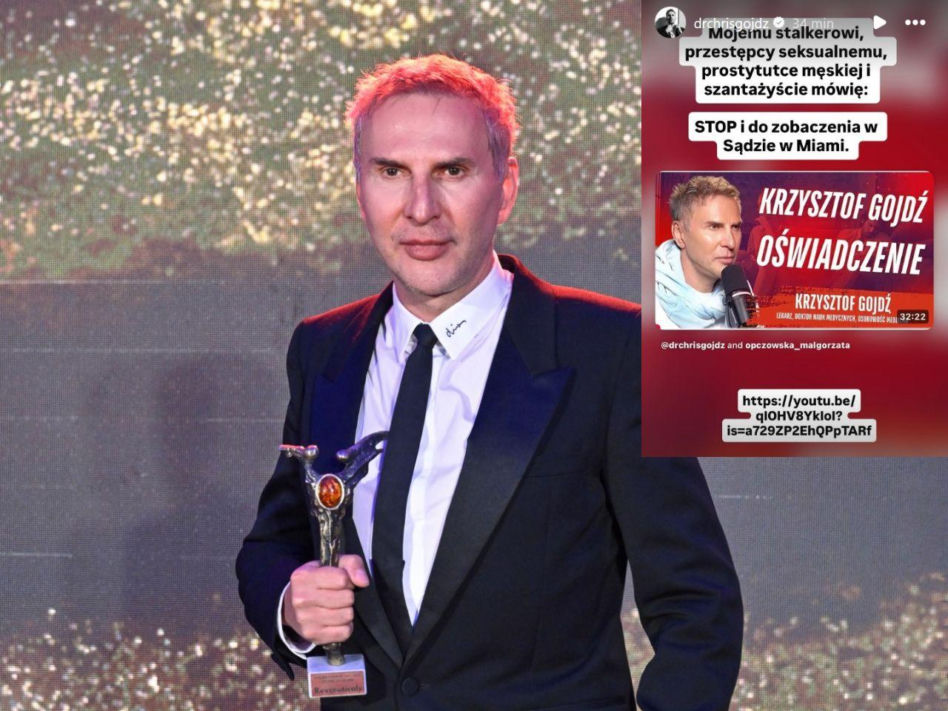 Krzysztof Gojdź nie wytrzymał. "Mojemu szantażyście mówię STOP"