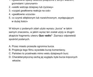 Egzamin ósmoklasisty 2020 - arkusz egzaminacyjny z jęz. polskiego