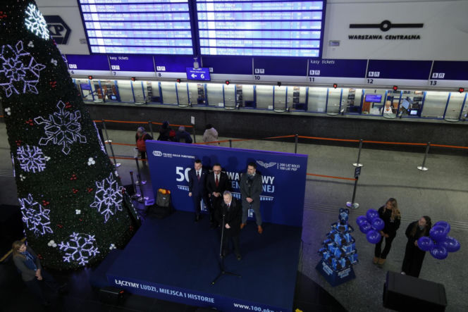50. urodziny Dworca Warszawa Centralna
