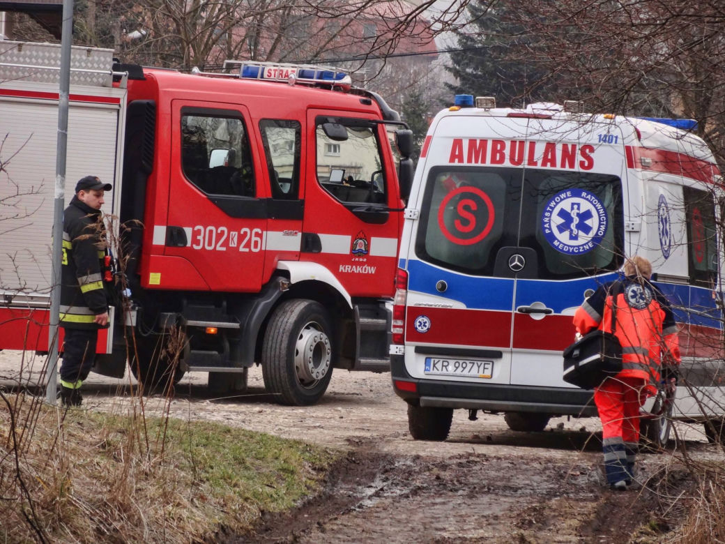 Pijany 20-latek spadł ze skały na Zakrzówku