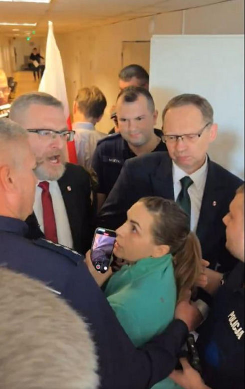 Braun w szpitalu w Oleśnicy