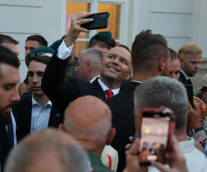 Marta Nawrocka na rocznicy zaprzysiężenia męża