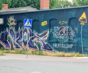 Mural na pamiątkę Ale urwał!