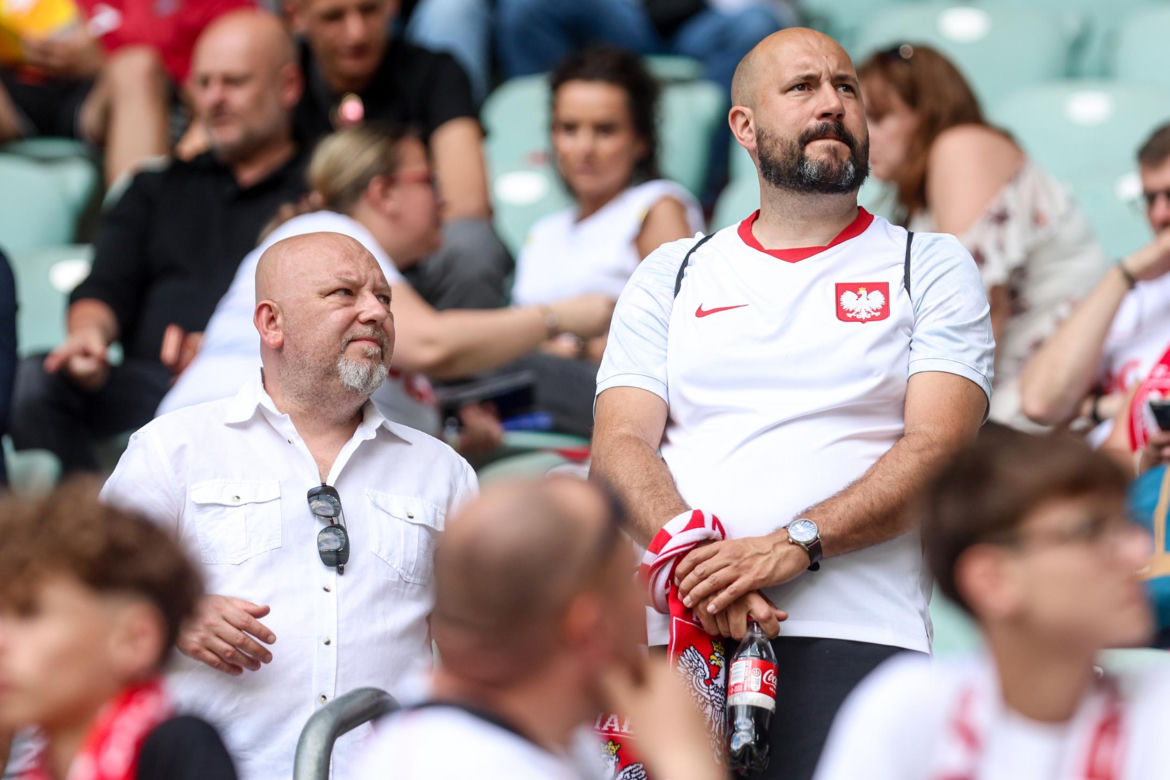 Polska - Ukraina. Tłumy kibiców na trybunach. Znajdź się na zdjęciu!