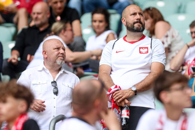 Polska - Ukraina. Tłumy kibiców na trybunach. Znajdź się na zdjęciu!