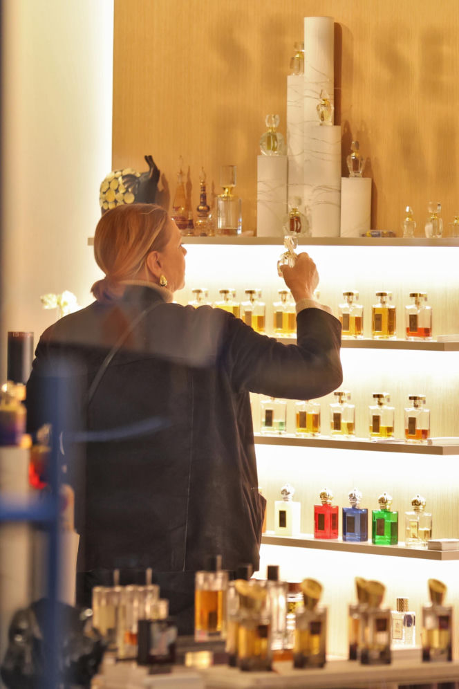 Małgorzata Ostrowska-Królikowska na zakupach