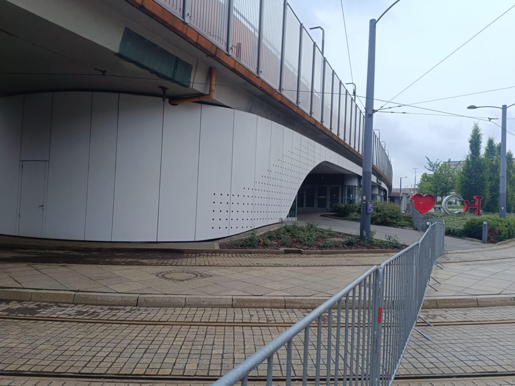 Estakada nad Rynkiem w Chorzowie wyłączona z ruchu. Miasto czeka drogowy paraliż