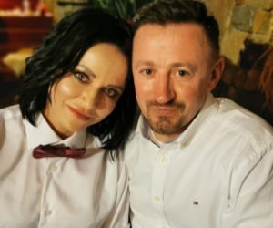 Adam Małysz i Izabela Małysz