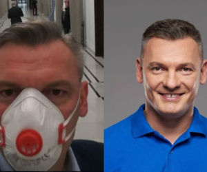 Mieszkańcy Olsztyna w maseczkach