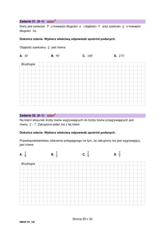Matura próbna CKE: matematyka