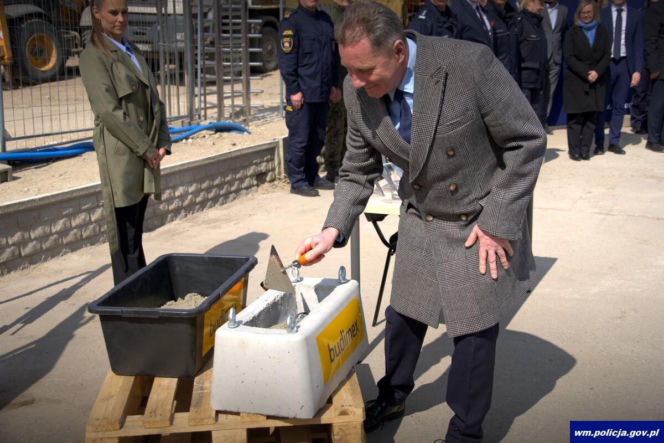 Nowoczesna Komenda Powiatowa Policji w Ostródzie. Ma być gotowa za rok!