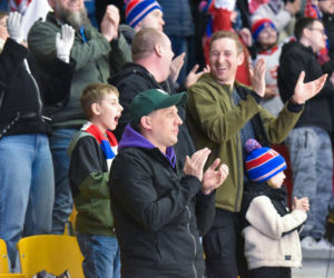 KH Energa Toruń - Unia Oświęcim 4:1, zdjęcia kibiców i zawodników z meczu nr 6