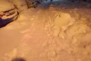 Atak zimy w Olsztynie