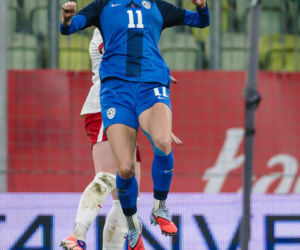 Polska - Słowenia: Najwierniejsi kibice wspierali reprezentację Polski kobiet. Dużo zdjęć z Gdańska