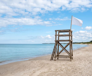 Sinice Łazy. Czy w Łazach można się kąpać 24.07? Flaga, warunki pogodowe