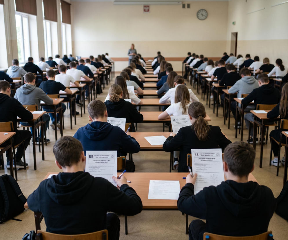 Egzamin ósmoklasisty matematyka 2026. Co było na E8? Mega prosty
