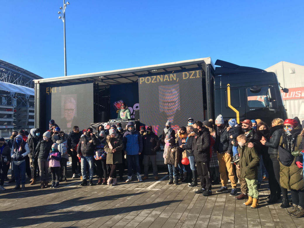 Sztabowóz WOŚP Ławica wyruszył w trasę