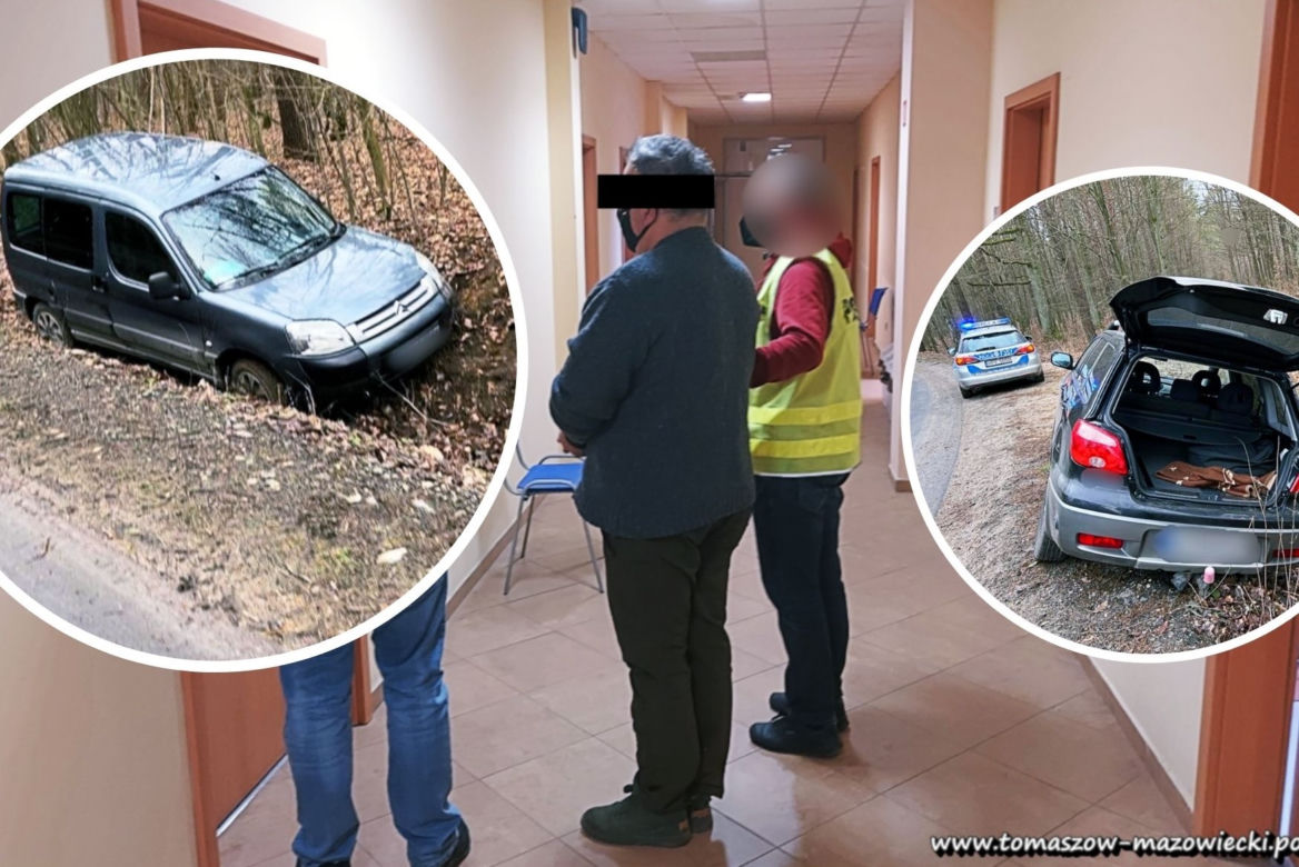 Łódzkie. Wjechał do rowu dwoma samochodami jednego dnia! Pechowiec może nawet trafić za kratki