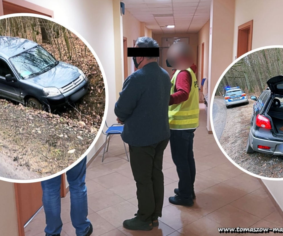 Łódzkie. Wjechał do rowu dwoma samochodami jednego dnia! Pechowiec może nawet trafić za kratki