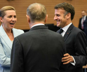 Donald Tusk  podczas nieformalnego szczytu Rady Europejskiej w Nikozji