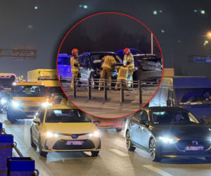 Karambol na warszawskim moście. Zderzyło się ze sobą pięć aut