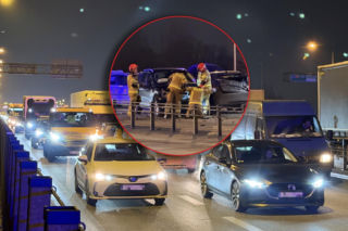 Karambol na warszawskim moście. Zderzyło się ze sobą pięć aut