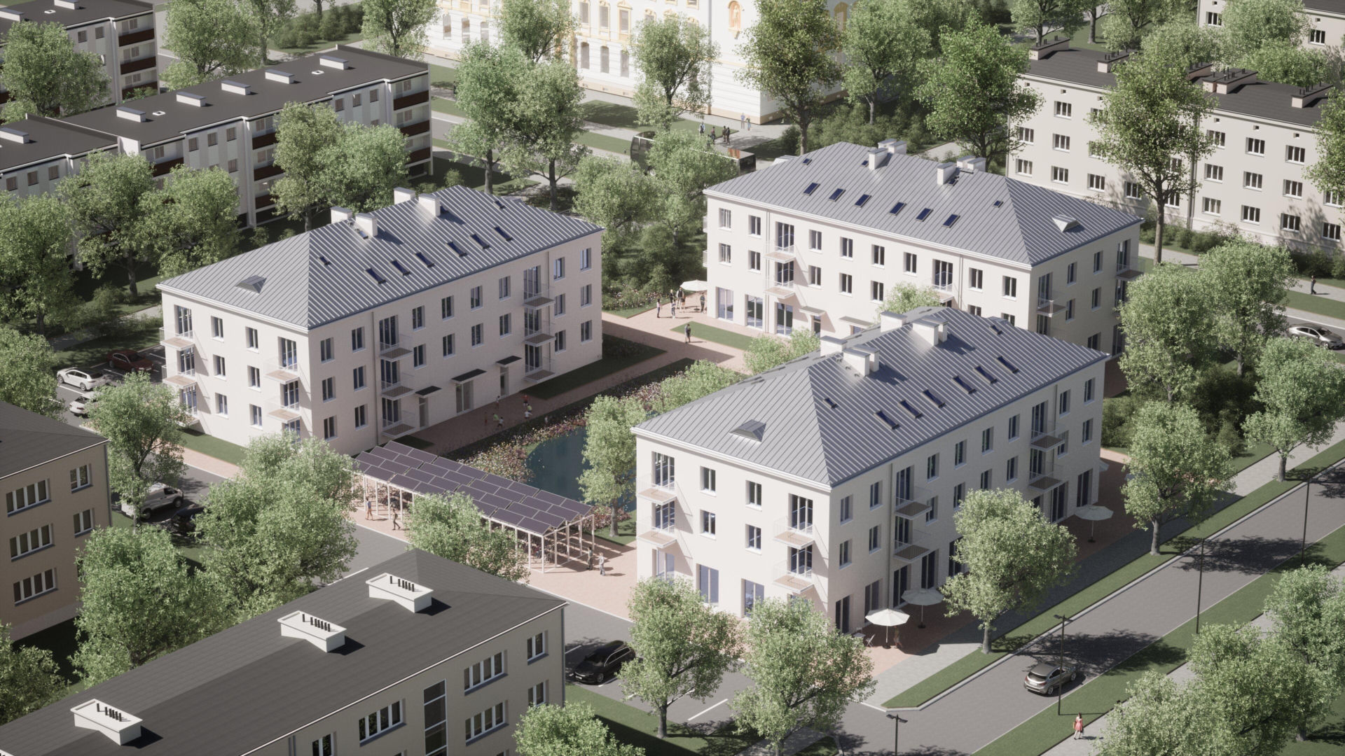 Typowy projekt wielorodzinnego budynku mieszkalnego - proj. Rafał Mazur i Łukasz Gaj