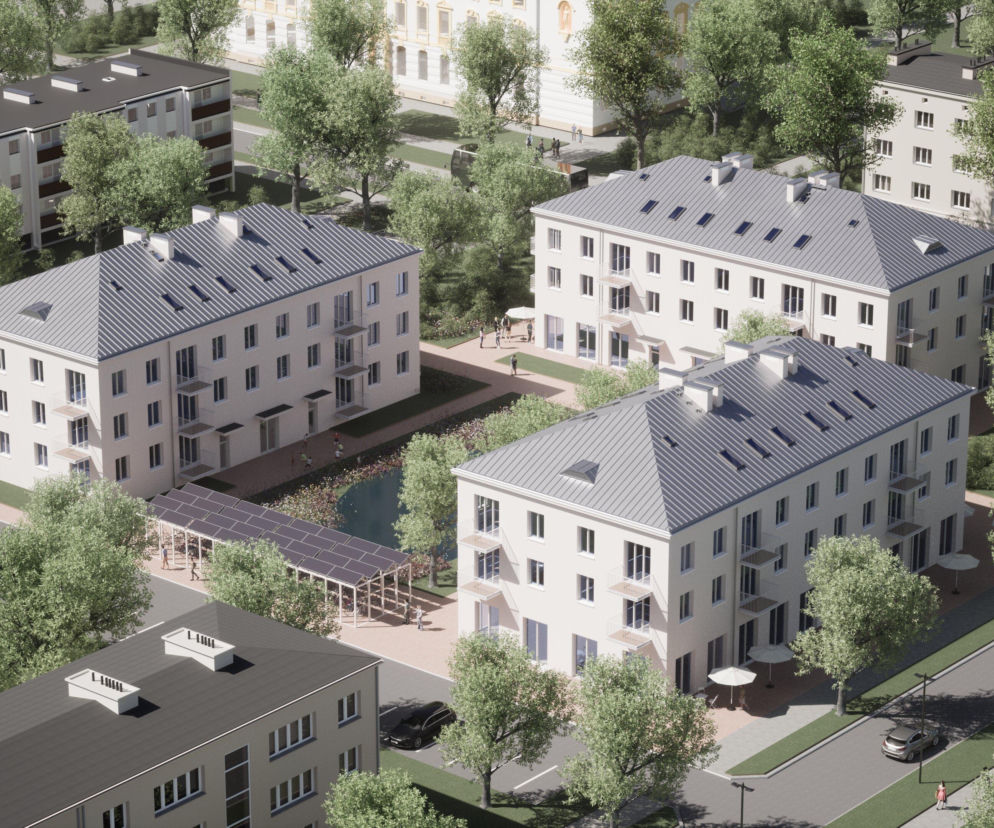 Typowy projekt wielorodzinnego budynku mieszkalnego - proj. Rafał Mazur i Łukasz Gaj