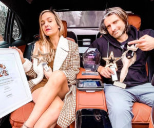Joanna Koroniewska i Maciej Dowbor w Mercedesie Klasy S
