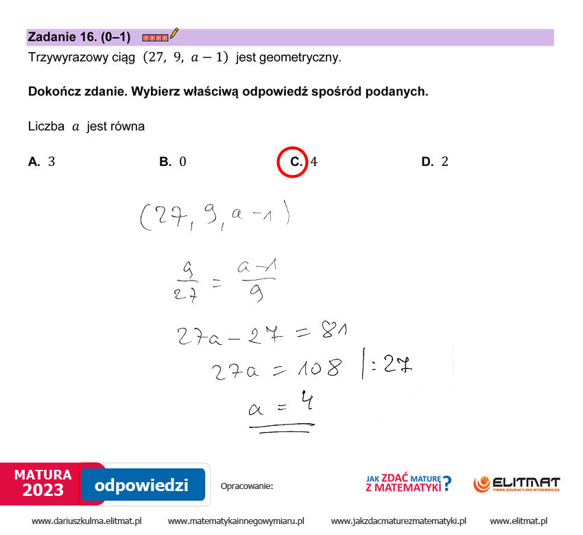 Matura 2023: matematyka. Arkusze CKE i odpowiedzi [Formuła 2023]	