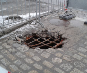 Dziura przy placu Wróblewskiego