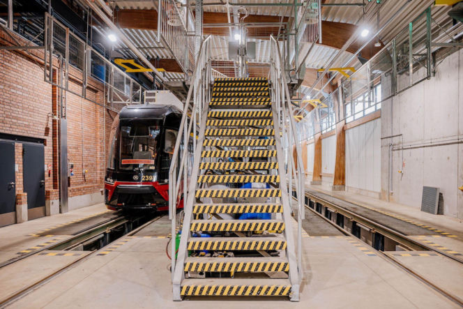 Zajezdnia Chocianowice po modernizacji