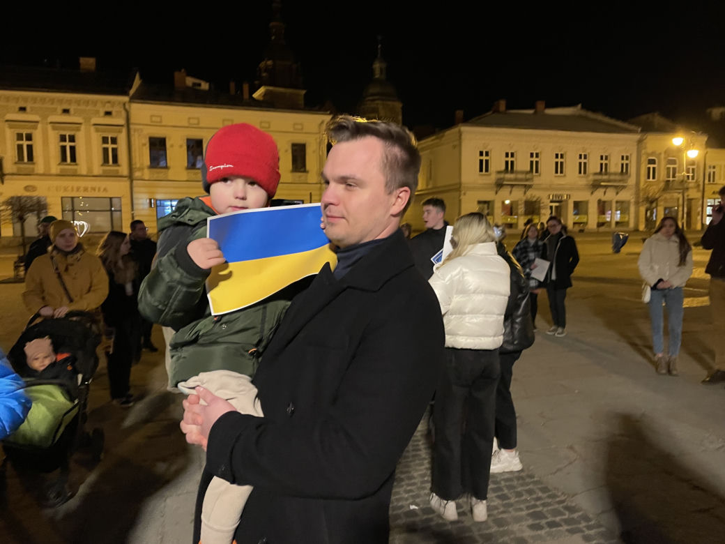 Nowy Sącz solidarny z Ukrainą