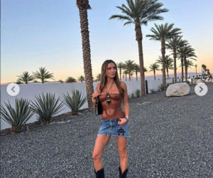 Sara Boruc z córką na Coachelli. Trudno rozróżnić, która jest starsza!