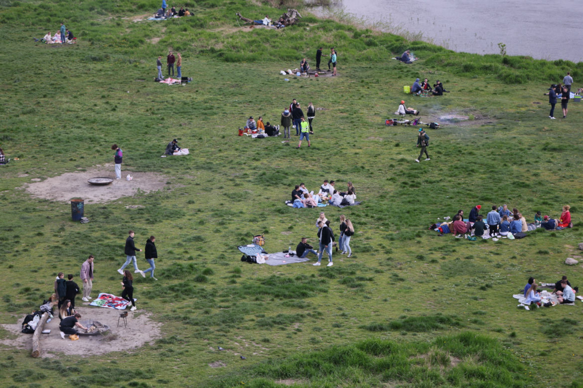 Majówka 2023 na plaży nad Wisłą
