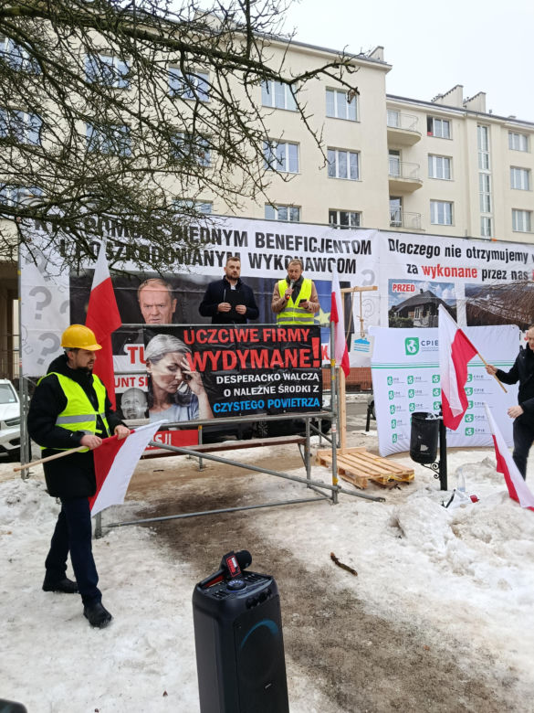 protest wykonawców CzP