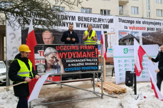 protest wykonawców CzP