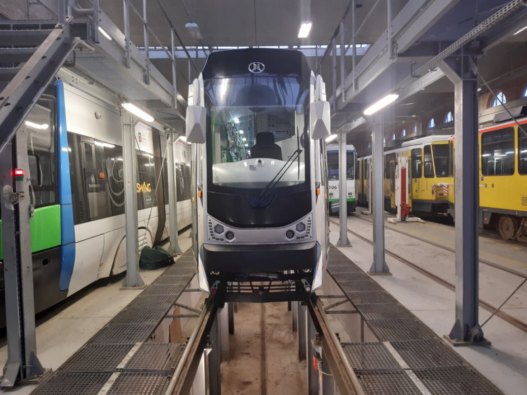 Tramwaj dwukierunkowy przyjechał do Szczecina