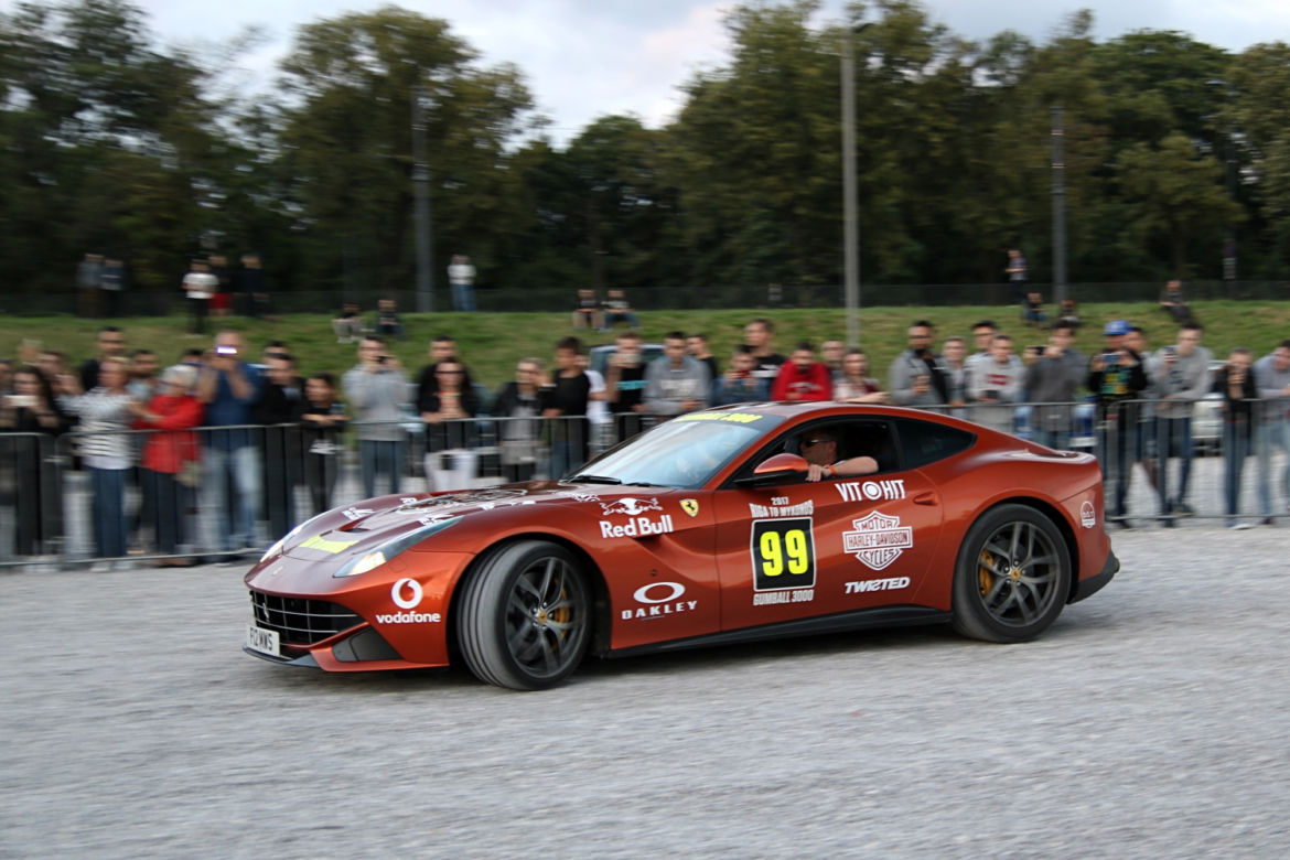 Gumball 3000 2017 w Polsce, Warszawa Stadion Narodowy