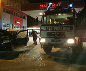 GROZA na stacji paliw! Nieprzytomna osoba poparzona!