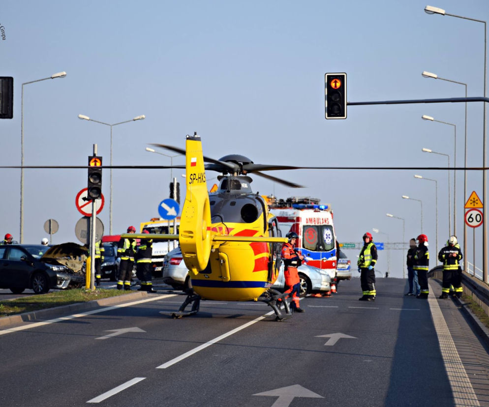 Wypadek nad A2