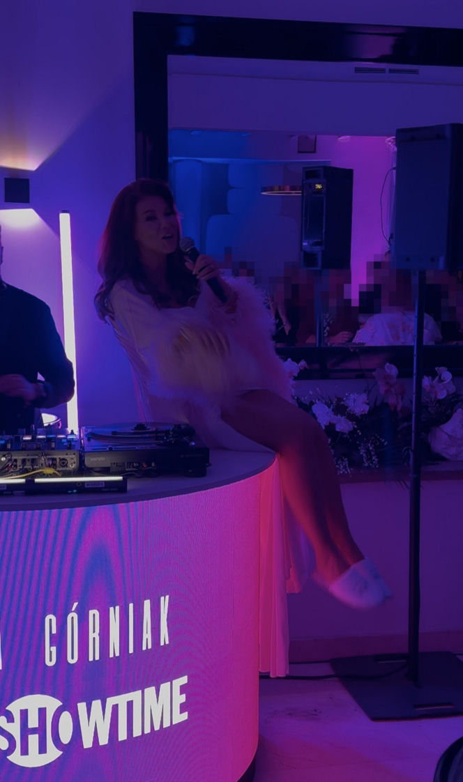 Edyta Górniak tańczyła w szlafroku i kapciach