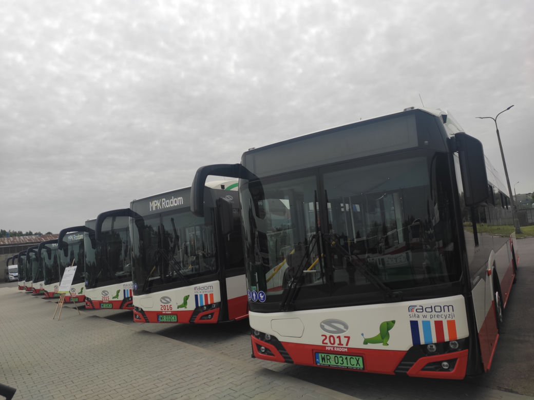 Nowe autobusy elektryczne w Radomiu