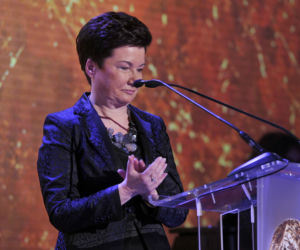 Teatr Hanny Gronkiewicz-Waltz wystawił sztukę ministra Tuska