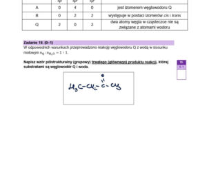 Matura próbna CKE 2026 - chemia. Poprawne odpowiedzi