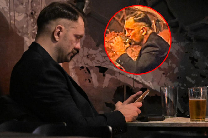 Łukasz Mejza przyłapany relaksie w knajpie! Tak odpoczywa