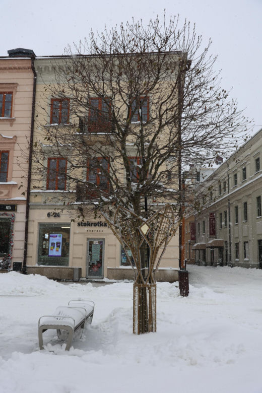 Świąteczne iluminacje zaczynają ozdabiać centrum Lublina
